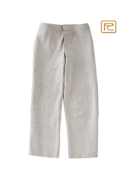 GRAIN LEATHER WELDING PANT