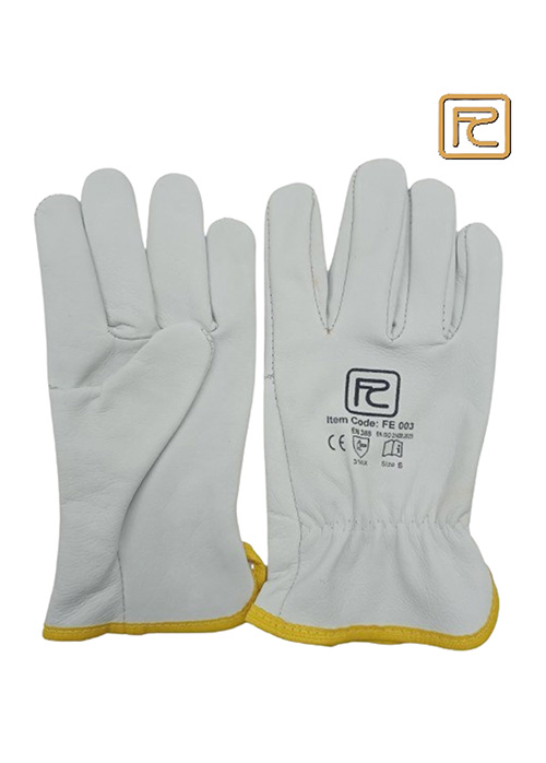 NATURAL GRAIN LEATHER DRIVER GLOVES